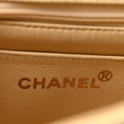 Chanel Caviar Quilted Medium Single Flap Light Beige 6 of 14
