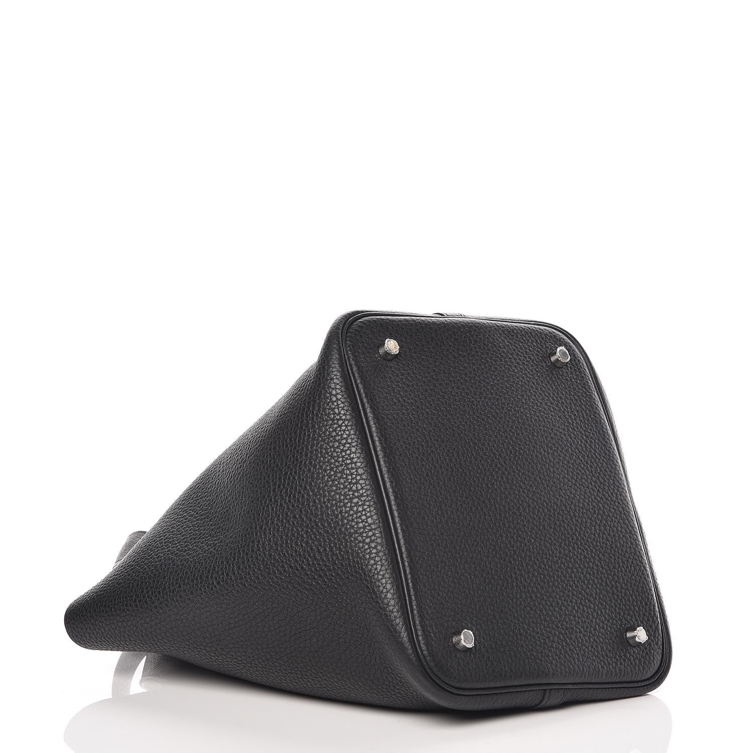 Hermes Taurillon Clemence Picotin Lock 22 MM Black 4 of 9