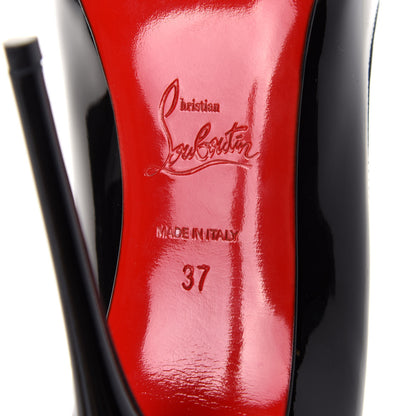 Christian Louboutin Patent So Kate 120 Pumps 37 Black 8 of 11
