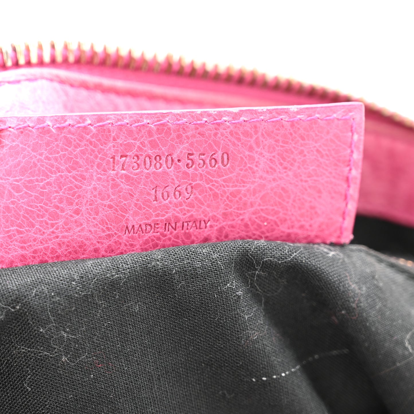 Agneau Giant 21 Rose Gold Hardware Work Cyclamen Fucsia