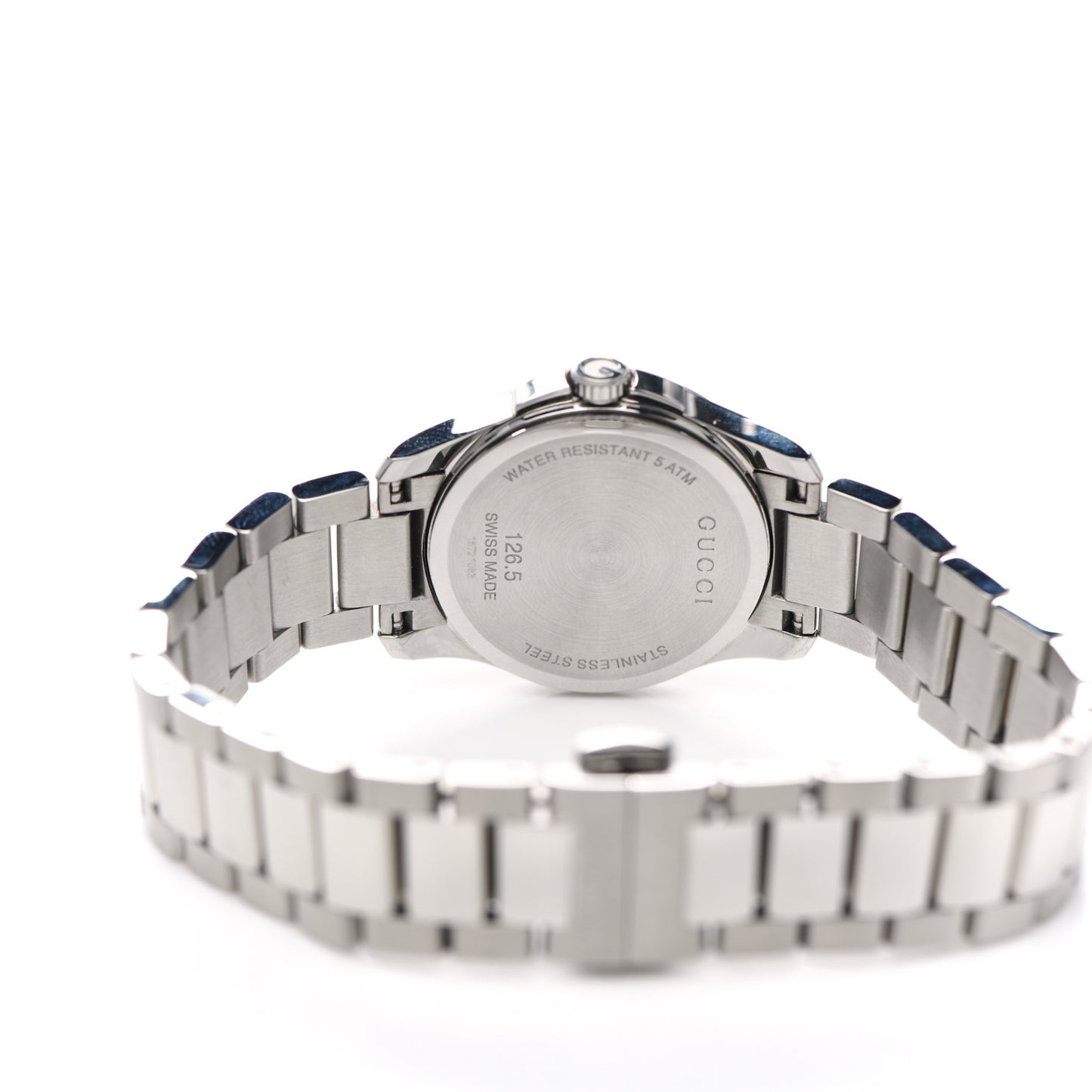 Stainless Steel Diamond Bezel Mother of Pearl 27mm G-Timeless Quartz Watch