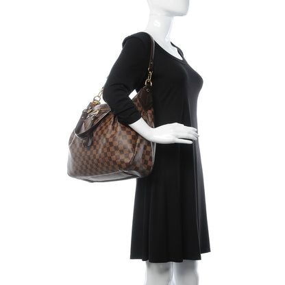 Louis Vuitton Damier Ebene Evora MM 2 of 7