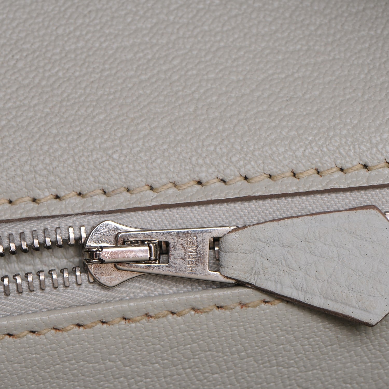 Hermes Taurillon Clemence Birkin 35 Gris Perle 13 of 25