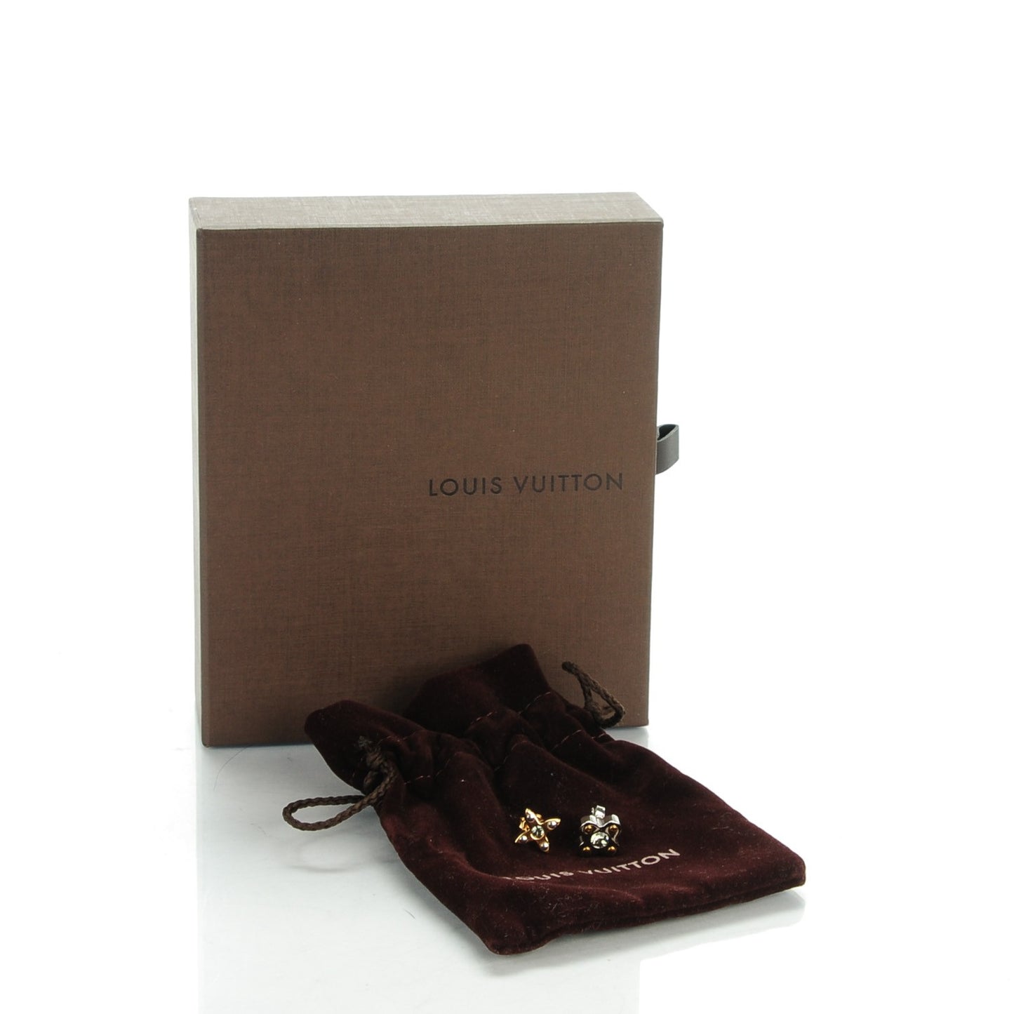 Swarovski Crystal Love Letter Timeless Ear Studs Earrings