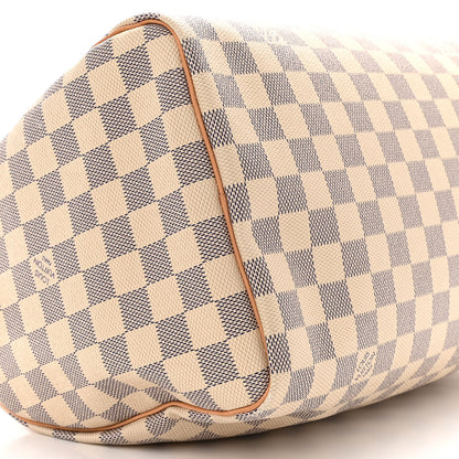 Louis Vuitton Damier Azur Speedy 30 9 of 12