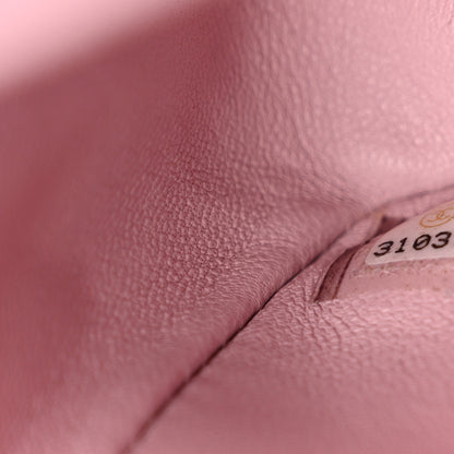 Chanel Caviar Quilted Medium Double Flap Light Pink 7 of 13