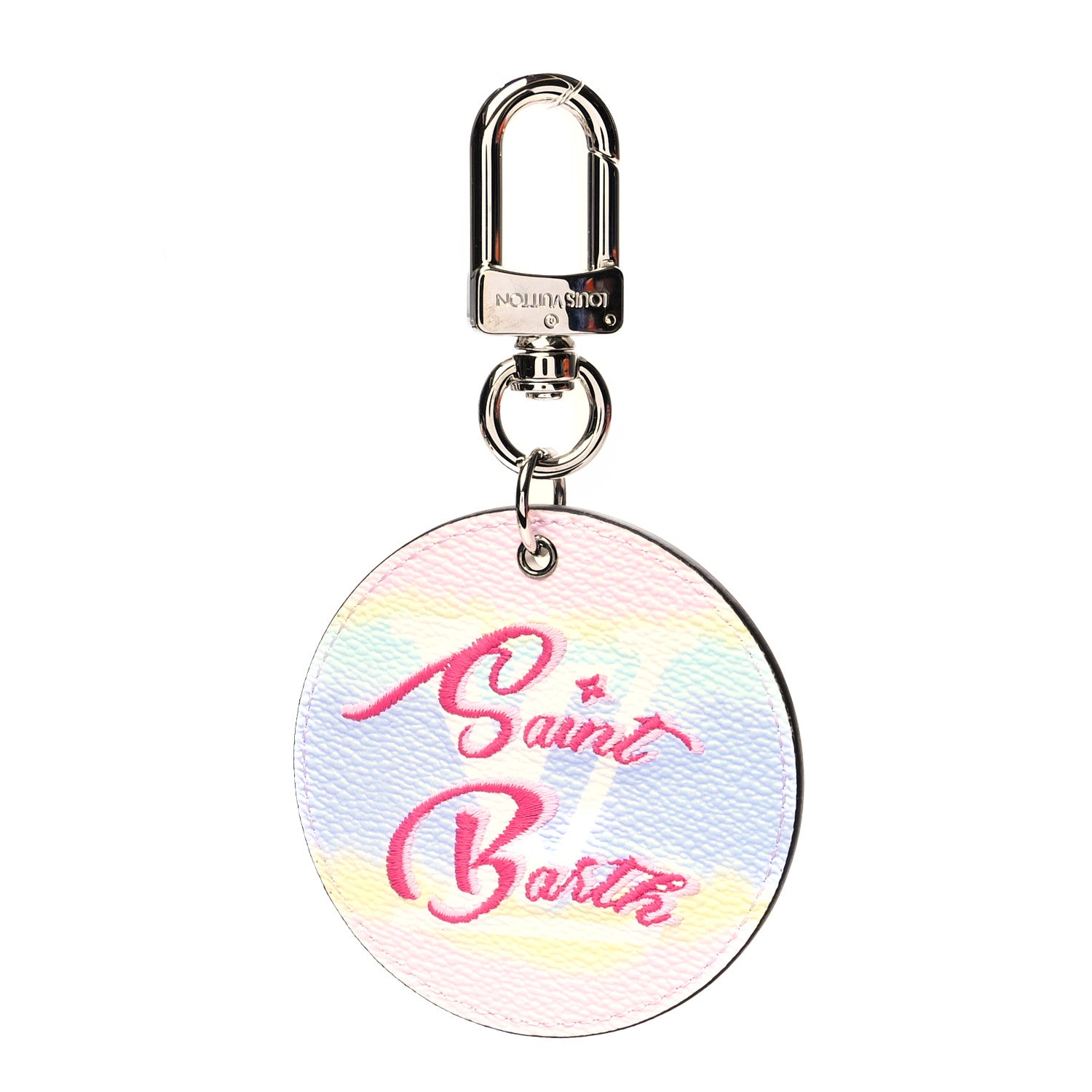 Louis Vuitton Monogram Escale Saint Barth Bag Charm Key Holder Pastel 1 of 4