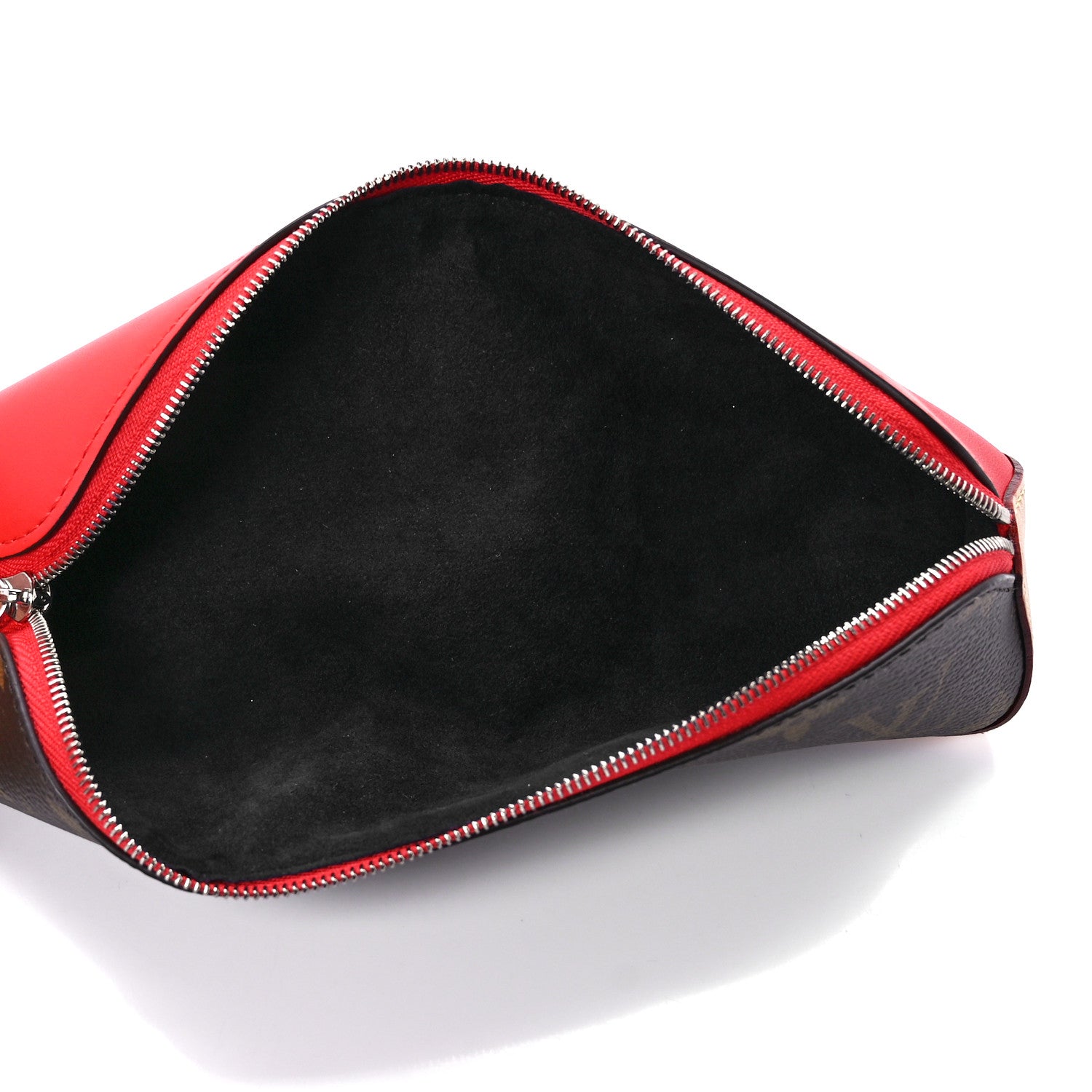Louis Vuitton Monogram Elizabeth Pencil Pouch Red 5 of 12