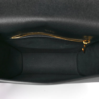 Tom Ford Calfskin Medium T Clasp Tara Crossbody Bag Black 5 of 10