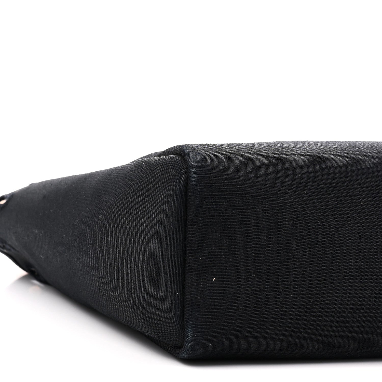 Hermes Toile Vache Calfskin Herbag 30 PM Black Natural 9 of 10