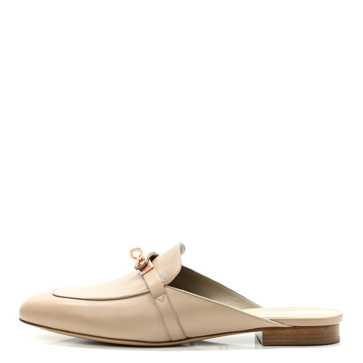 Hermes Calfskin Oz Mules 41 Blanc Gomme 1 of 10