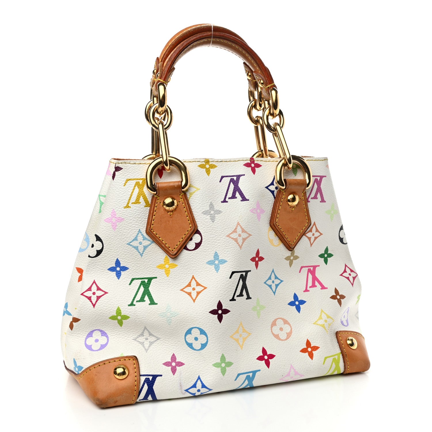 Louis Vuitton Monogram Multicolor Audra White 3 of 16