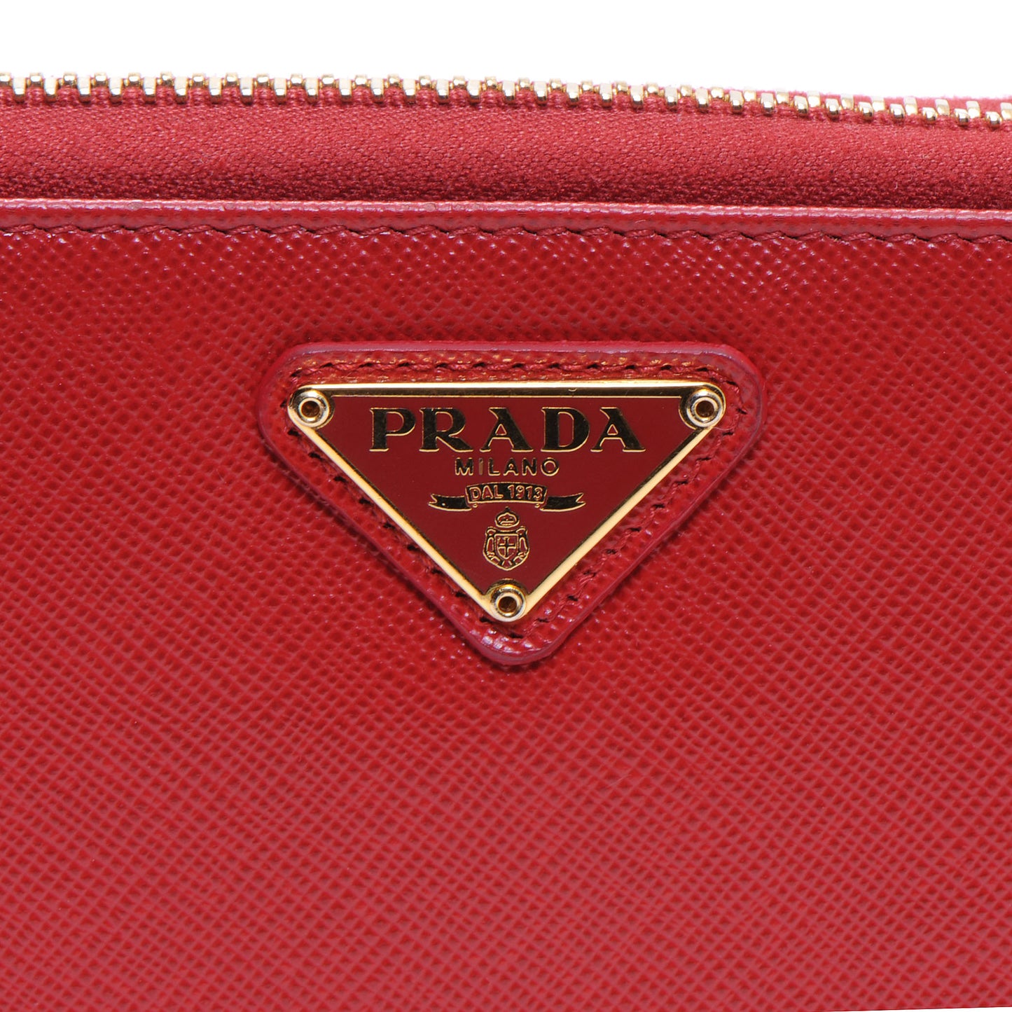 Saffiano Continental Wallet Fuoco