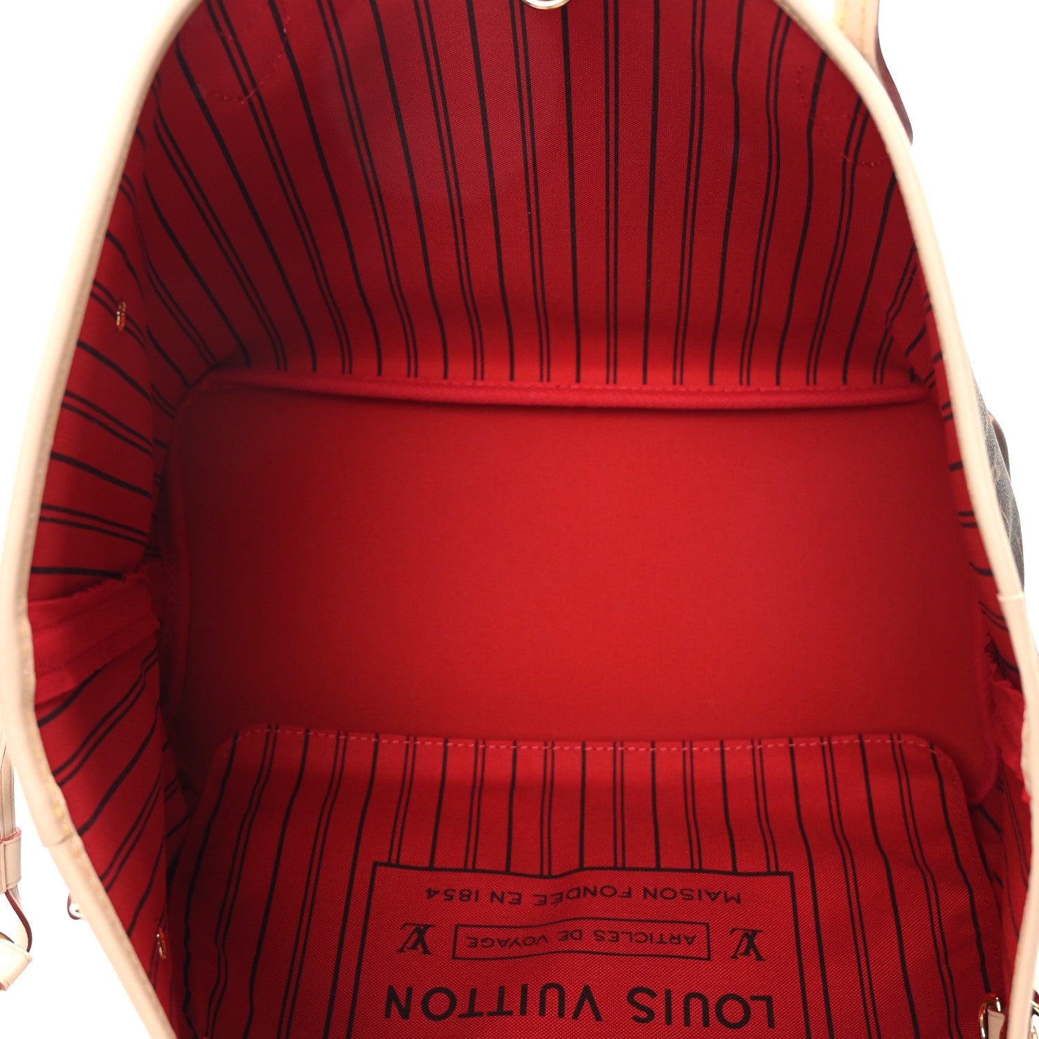 Louis Vuitton Monogram Neo Neverfull MM Cherry 6 of 9