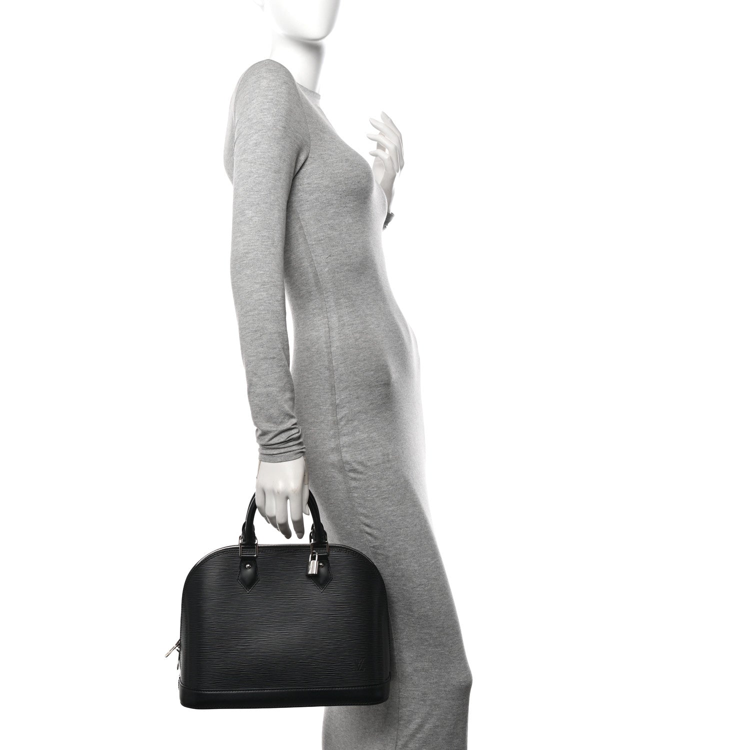 Louis Vuitton Epi Alma PM Black 2 of 10