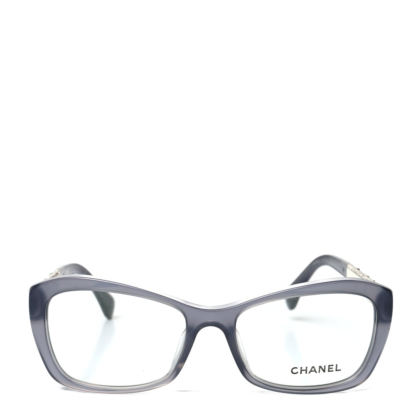 Crystal Bijou Cat Eye Eyeglasses 3297-B-A Grey