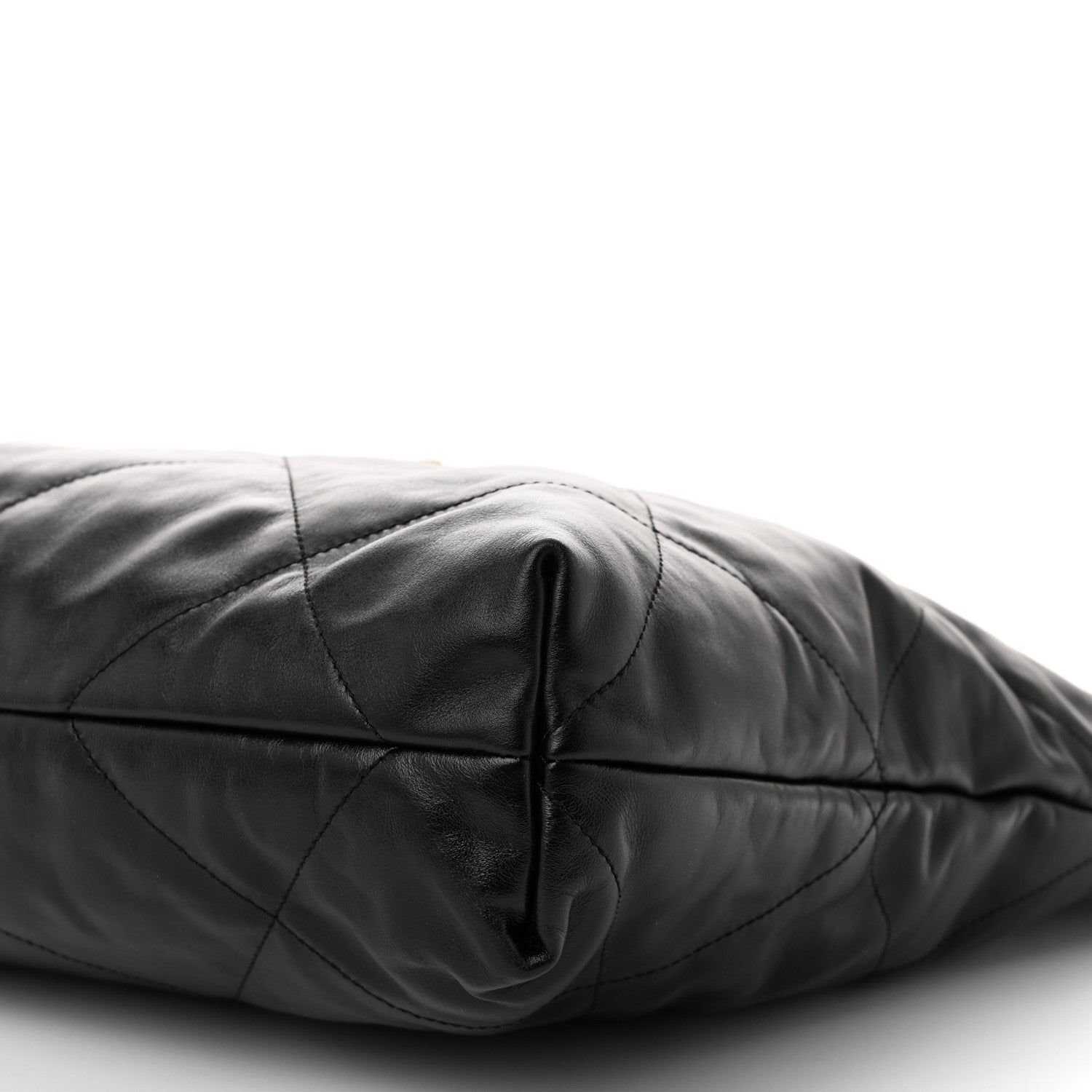 Chanel Shiny Calfskin Quilted Chanel 22 Black 11 of 11