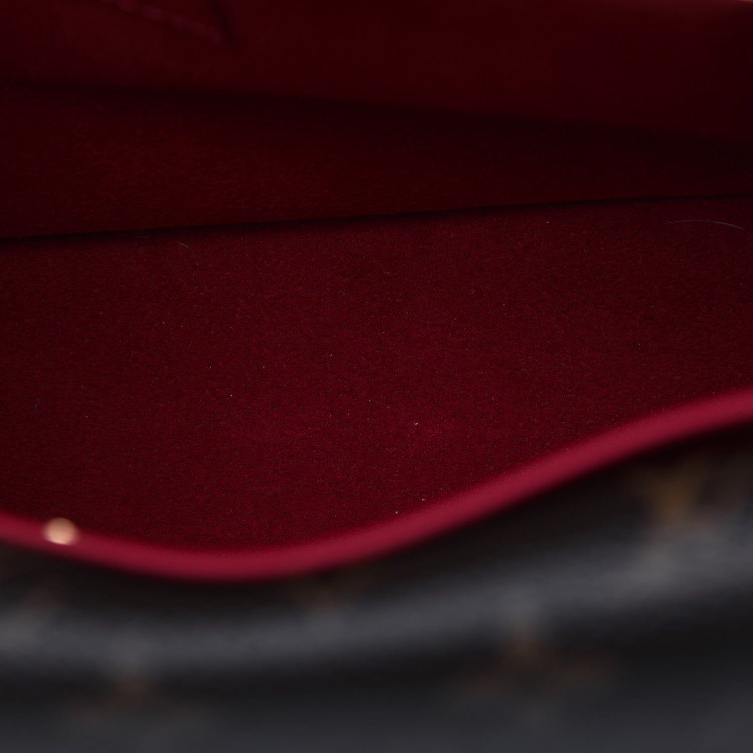 Louis Vuitton Grained Calfskin Monogram Double V Rubis 12 of 19