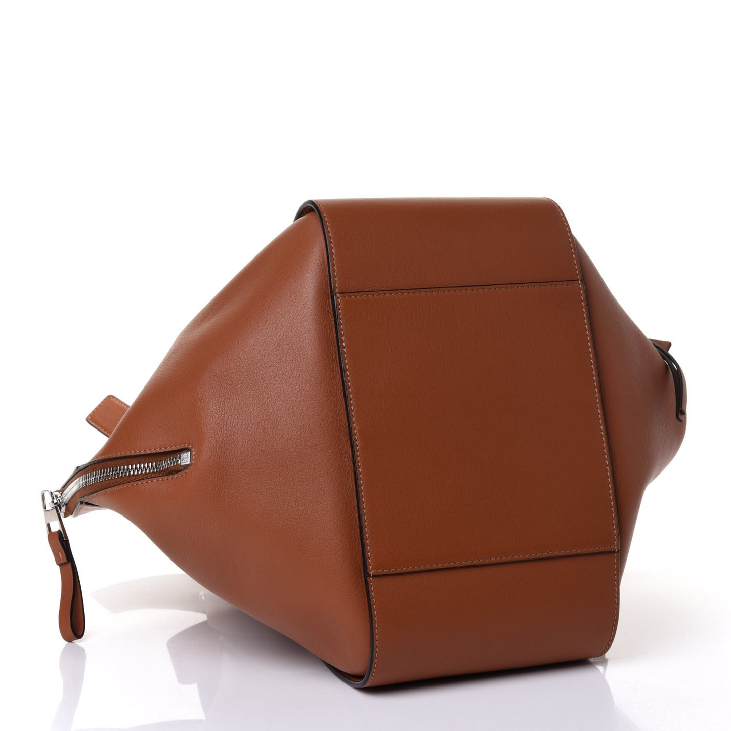 Calfskin Small Hammock Shoulder Bag Tan