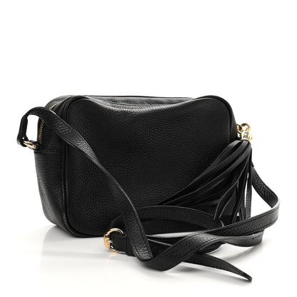Gucci Pebbled Calfskin Small Soho Disco Bag Black 2 of 13