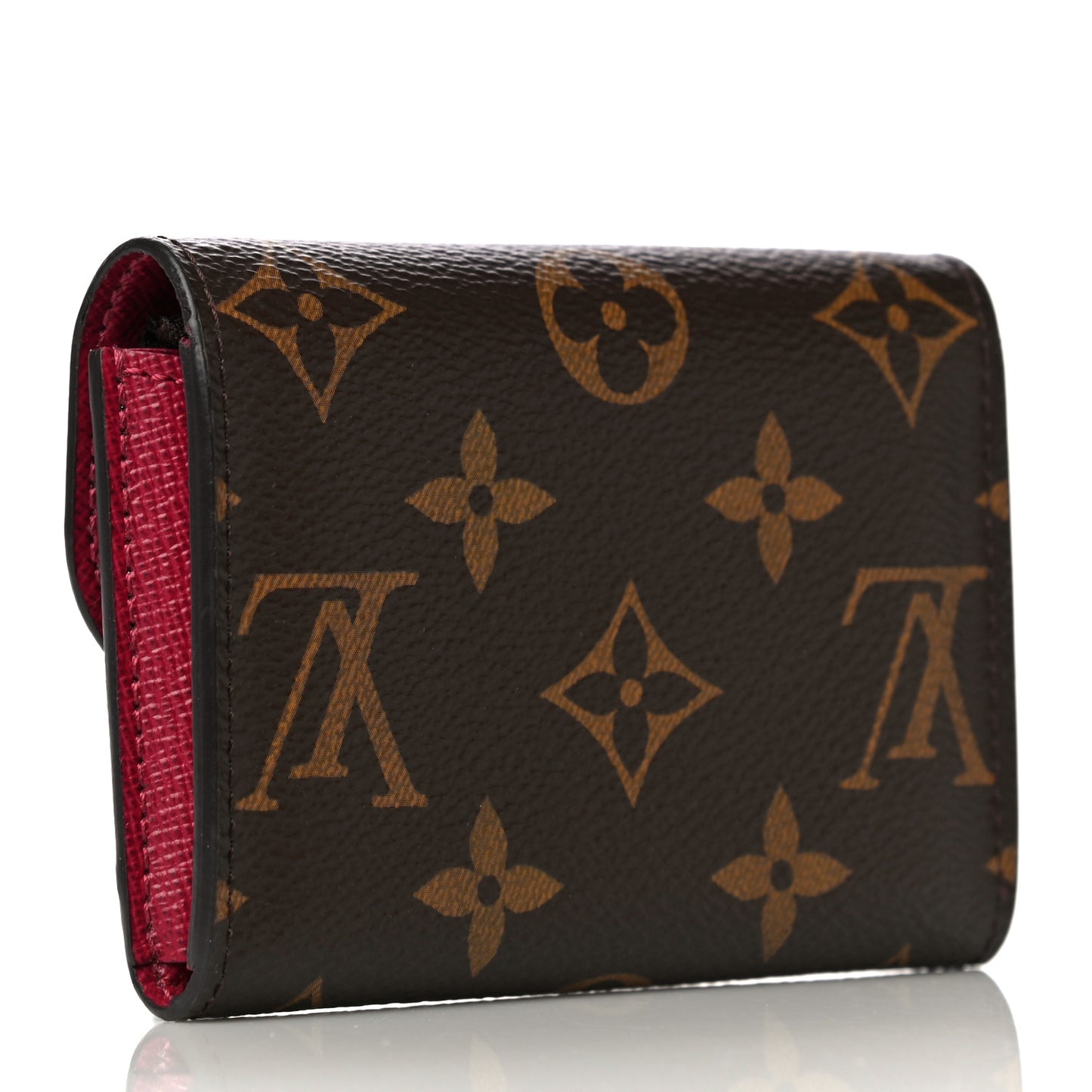 Monogram Rosalie Coin Purse Fuchsia