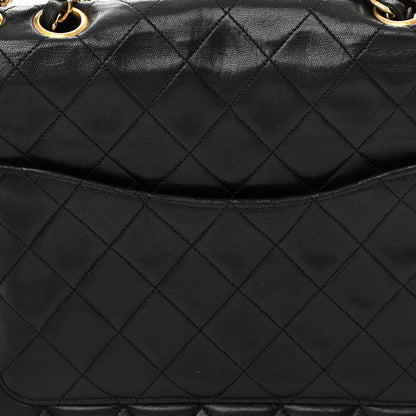Chanel Lambskin Quilted Paris Medium Single Flap Black 19 of 19
