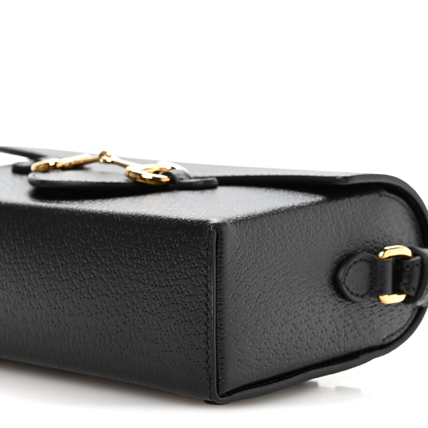Calfskin Horsebit 1955 Shoulder Bag Black