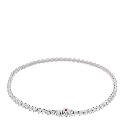 Roberto Coin 18K White Gold Diamond 2.35ctw Tennis Bracelet 2 of 3