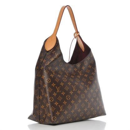 Louis Vuitton Monogram Flower Hobo Beige 3 of 9