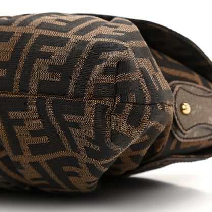 Fendi Zucca Small Chef Shoulder Bag Tobacco 8 of 11