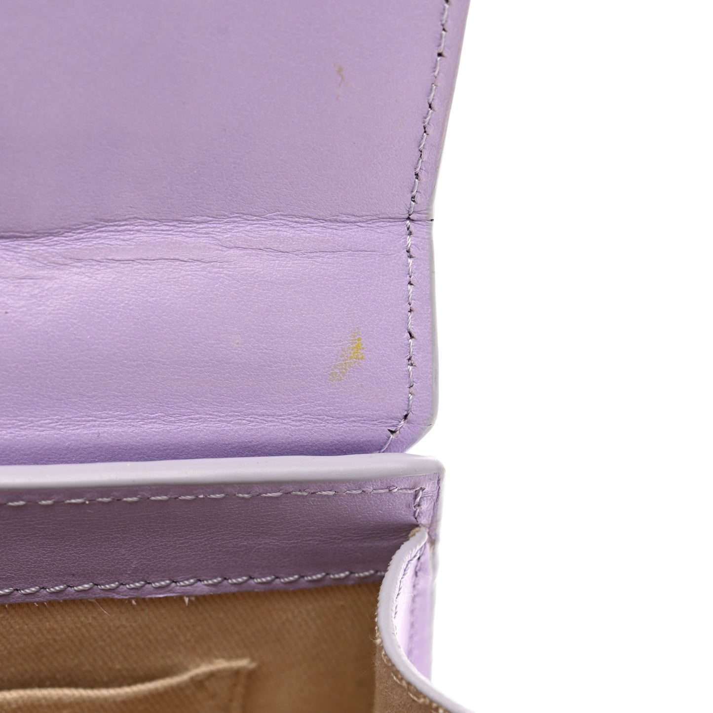 Smooth Calfskin Le Chiquito Noeud Lilac