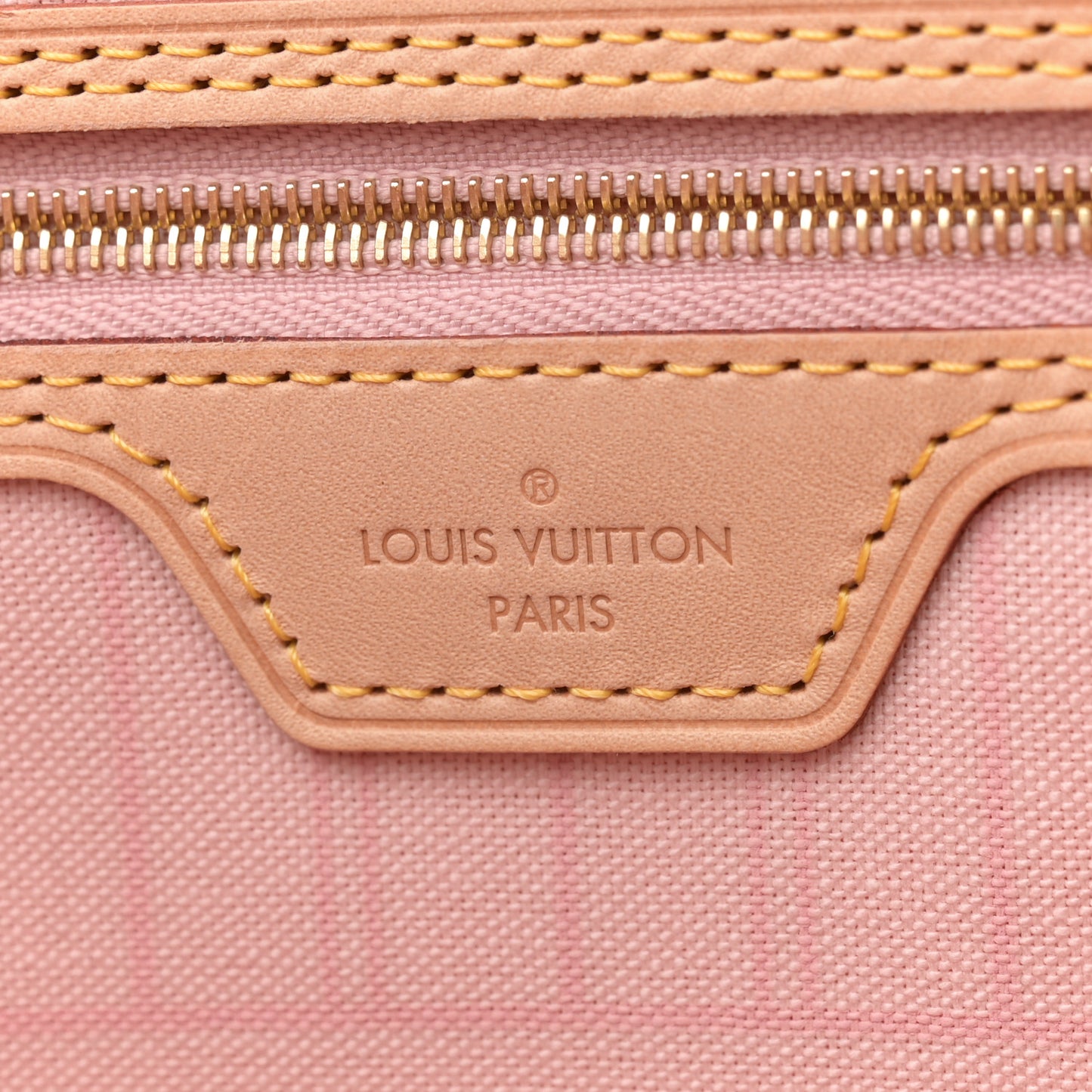 Damier Azur Neo Neverfull MM Rose Ballerine