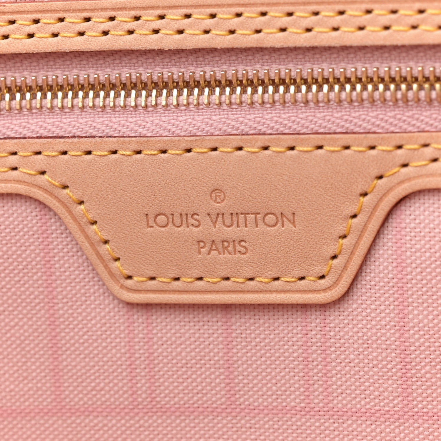 Louis Vuitton Damier Azur Neo Neverfull MM Rose Ballerine 7 of 10