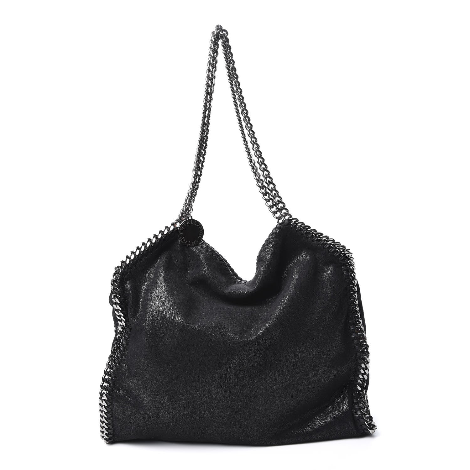 Stella McCartney Shaggy Deer Small Falabella Tote Black 1 of 8