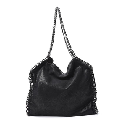 Stella McCartney Shaggy Deer Small Falabella Tote Black 1 of 8