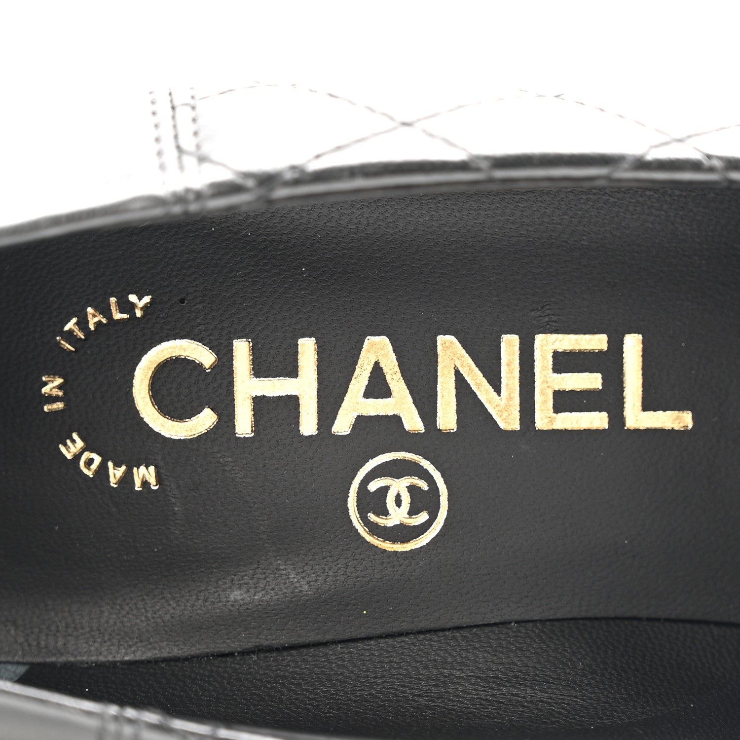 Chanel Lambskin Quilted Camellia Pumps 35 Black 15 of 18