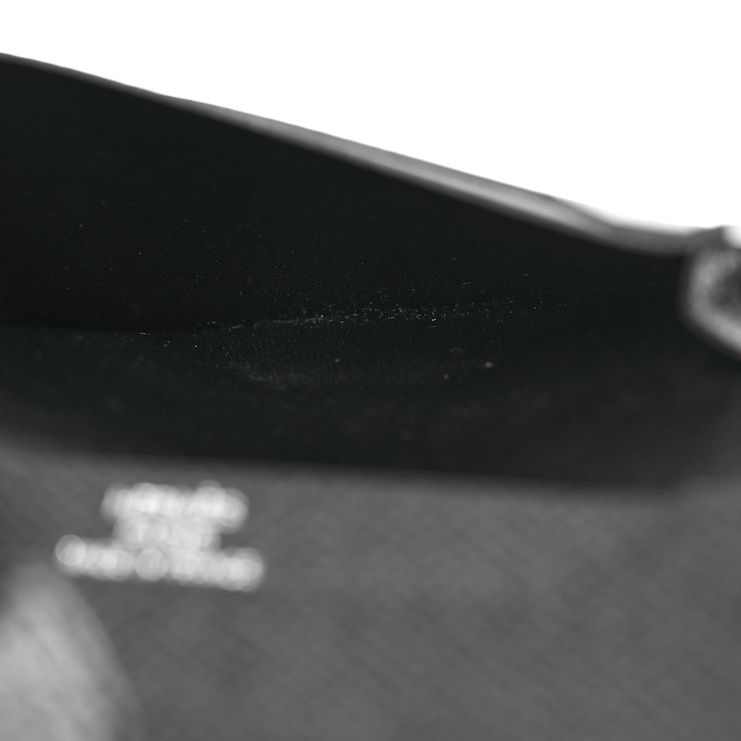 Epsom Monochrome Bearn Card Holder Wallet Black