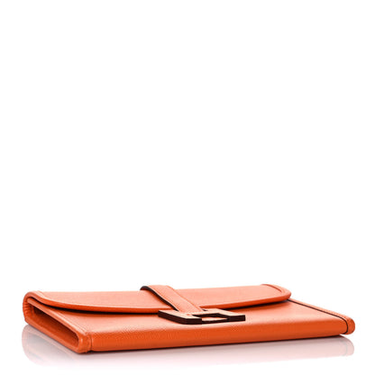 Hermes Epsom Jige PM Clutch Orange 4 of 7