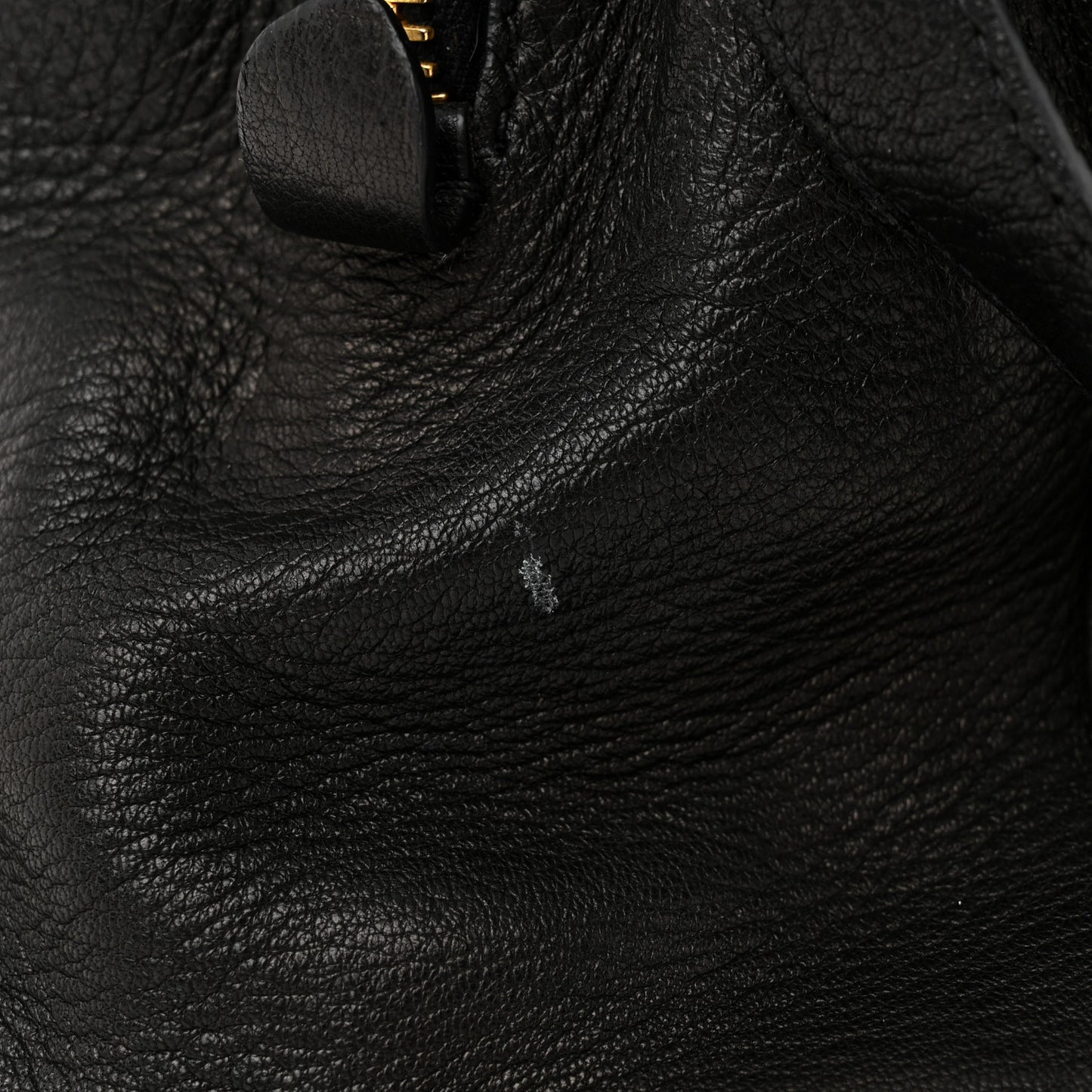 Vitello Daino Tote Black