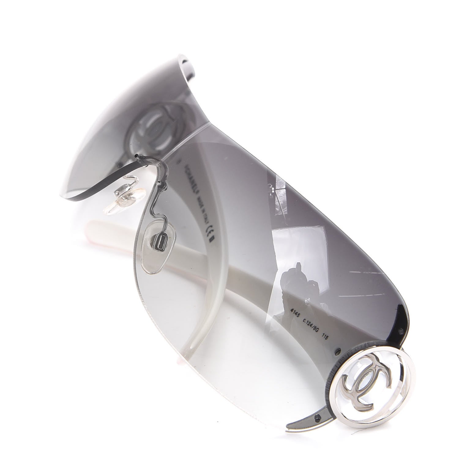 Chanel CC Sunglasses 4145 White 9 of 10