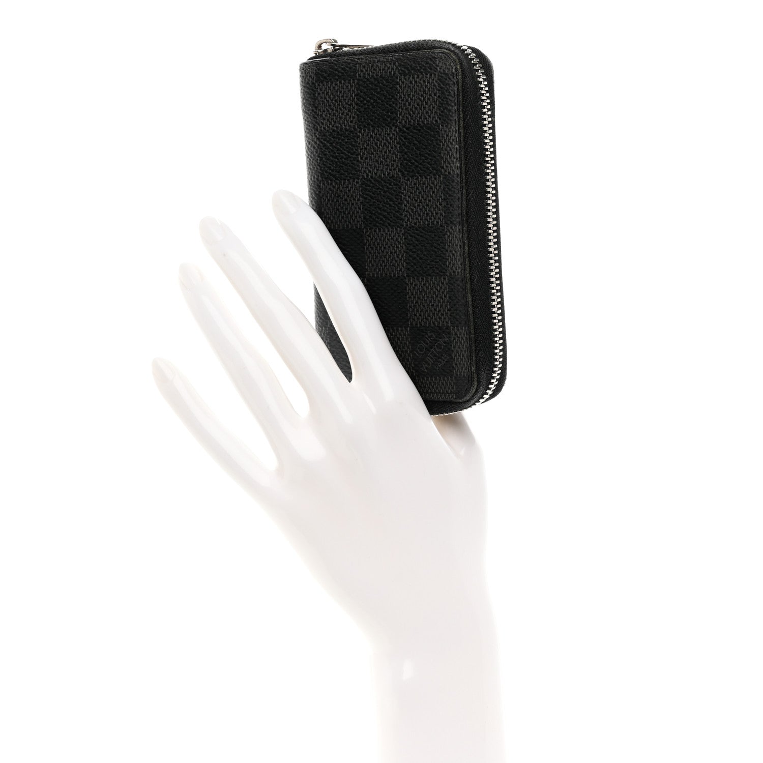 Louis Vuitton Damier Graphite Zippy Coin Purse Vertical 2 of 7