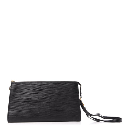 Louis Vuitton Epi Pochette Accessories 21 Black 1 of 7