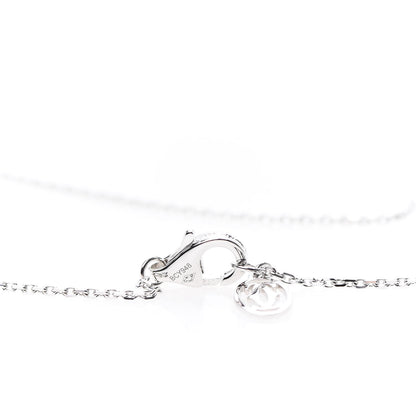 Cartier 18K White Gold Diamond XS D'Amour Pendant Necklace 5 of 6