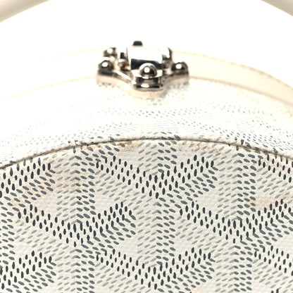 Goyard Goyardine Alto Hatbox White 10 of 10