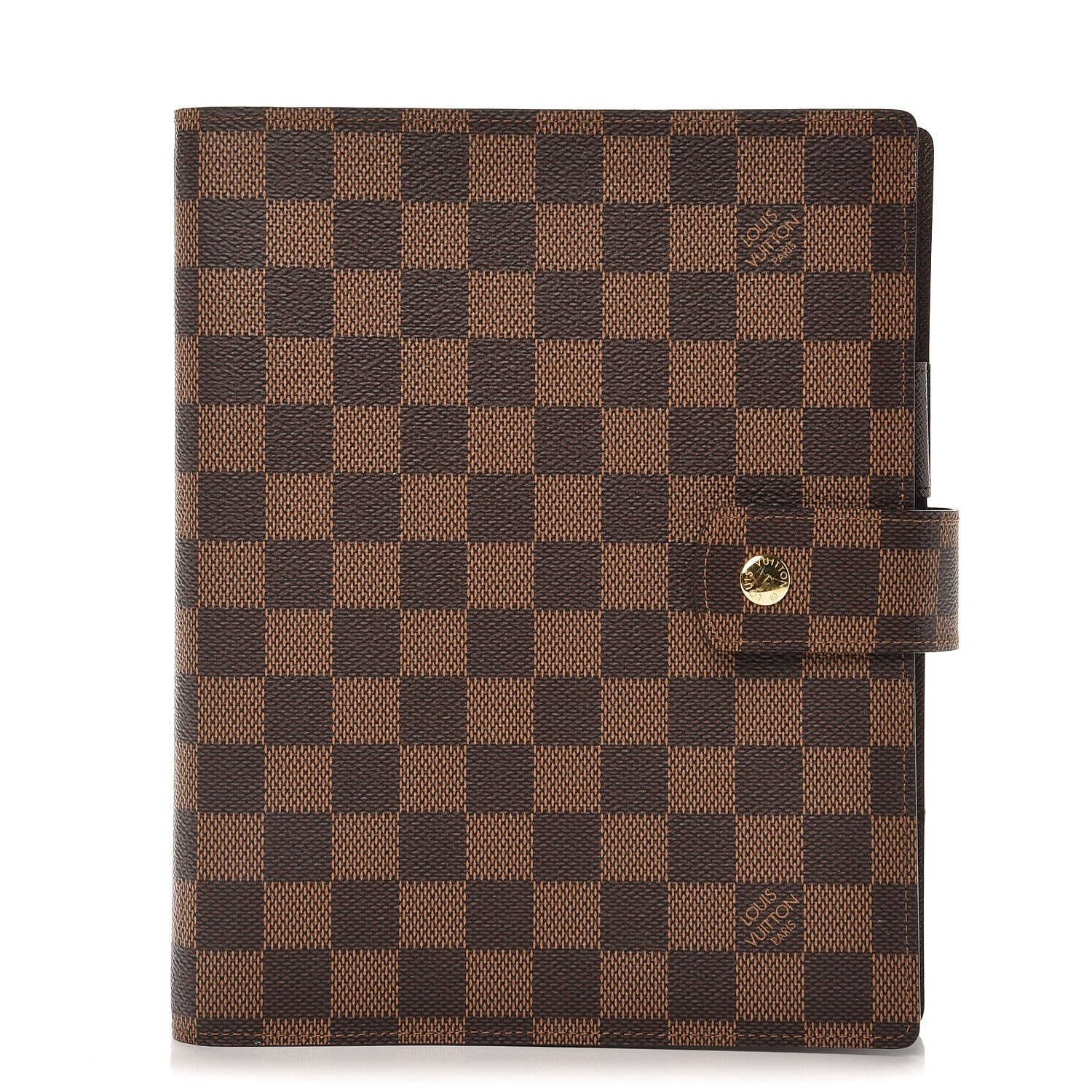 Louis Vuitton Damier Ebene Large Ring Agenda Cover 1 of 8