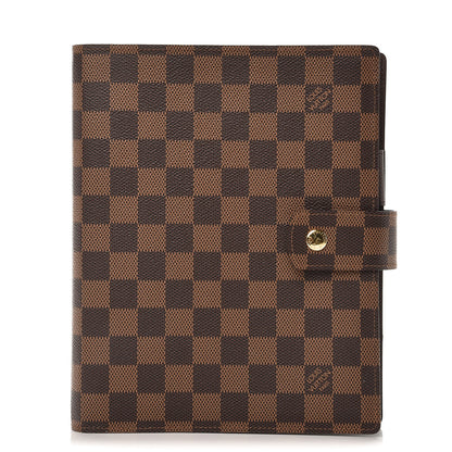 Louis Vuitton Damier Ebene Large Ring Agenda Cover 1 of 8