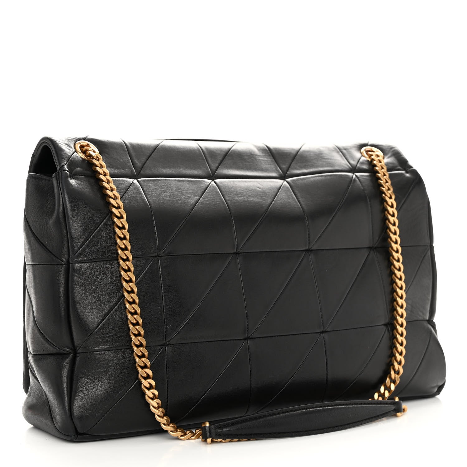 Saint Laurent Lambskin Patchwork Monogram Large Jamie Black 3 of 9