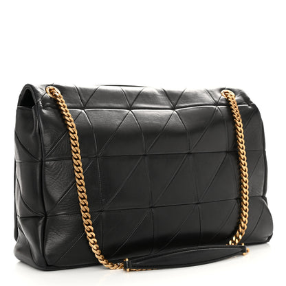 Saint Laurent Lambskin Patchwork Monogram Large Jamie Black 3 of 9