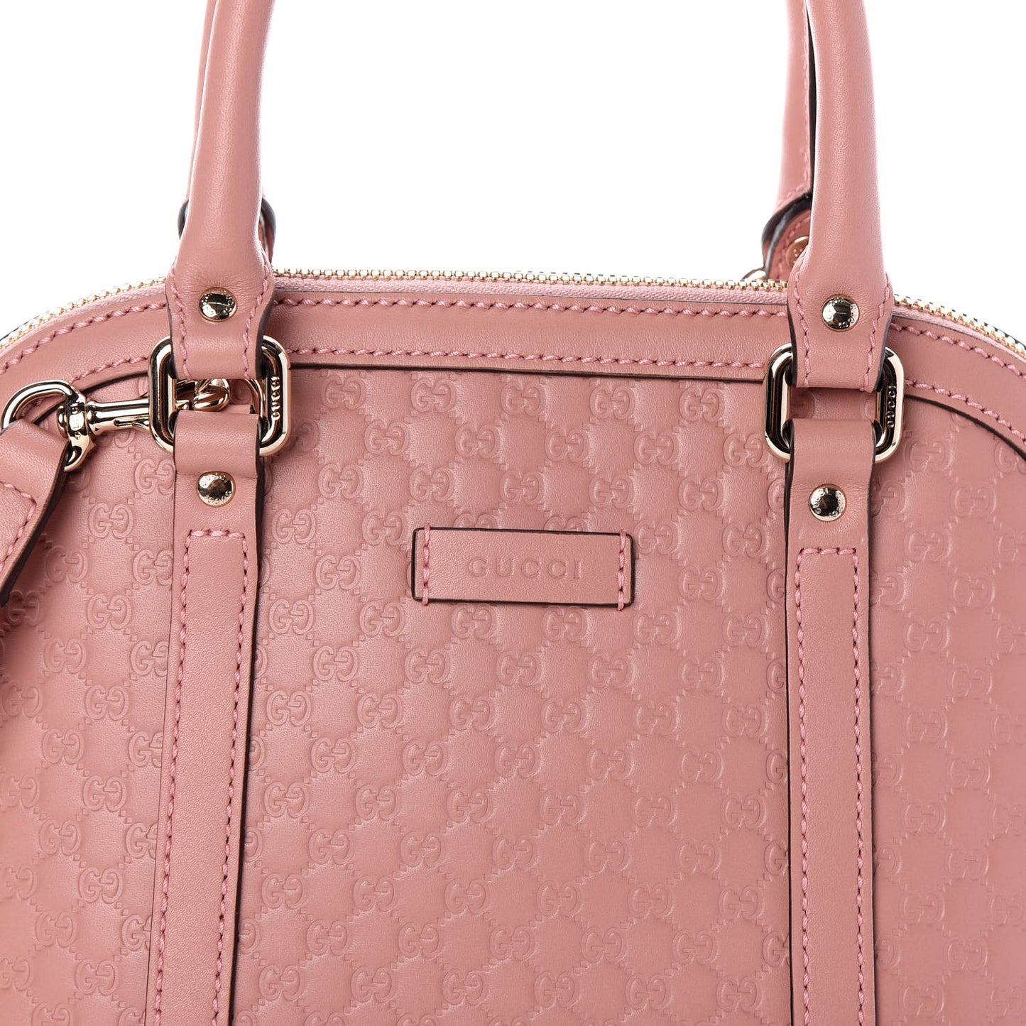 Microguccissima Mini Dome Bag Soft Pink