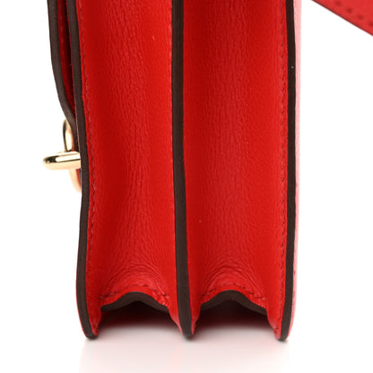 Hermes Evercolor Mini Sac Roulis Rouge De Coeur 13 of 15
